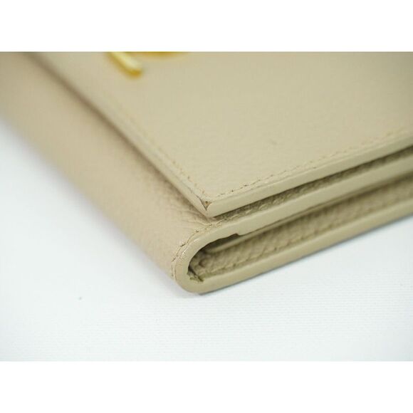 Saint Laurent Beige Leather Wallet  (Pre-Owned) - Picture 4 of 10